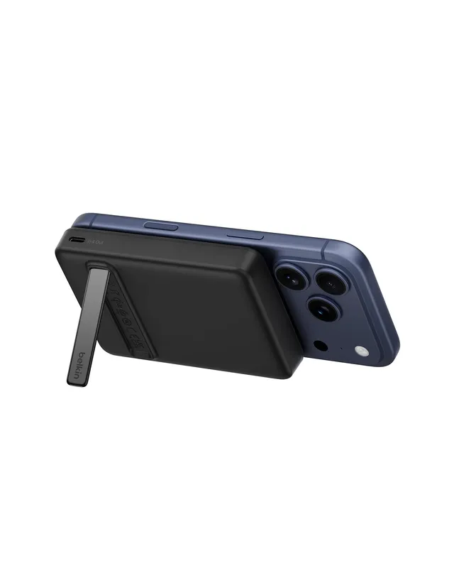 belkin-boostcharge-powerbank-10000mah-magnetisch-qi2-15w-mit-st-nder-schwarz image 1
