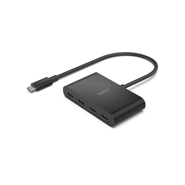 belkin-connect-usb-c-auf-4-port-usb-c-hub-10-gbit-s-100w-pd-schwarz image 1