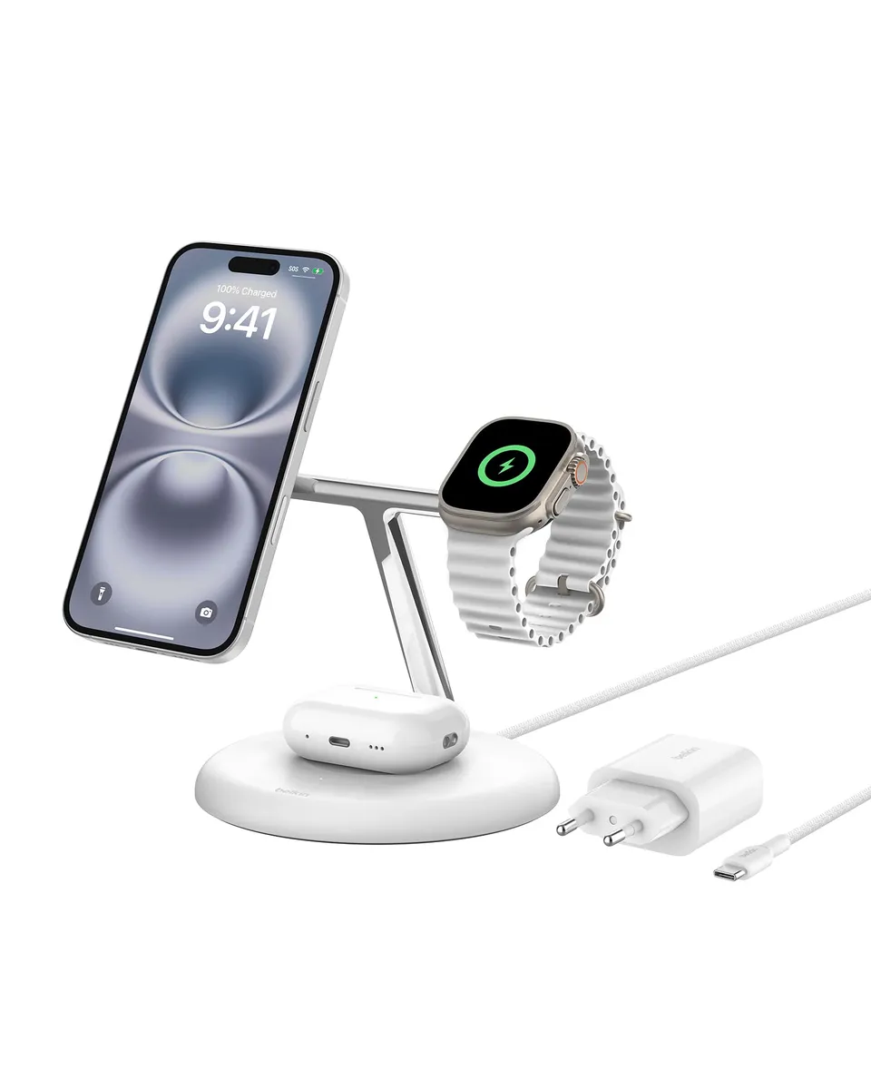 belkin-boostcharge-pro-qi2-3-in-1-ladestation-15w-wei-mit-netzteil image 1