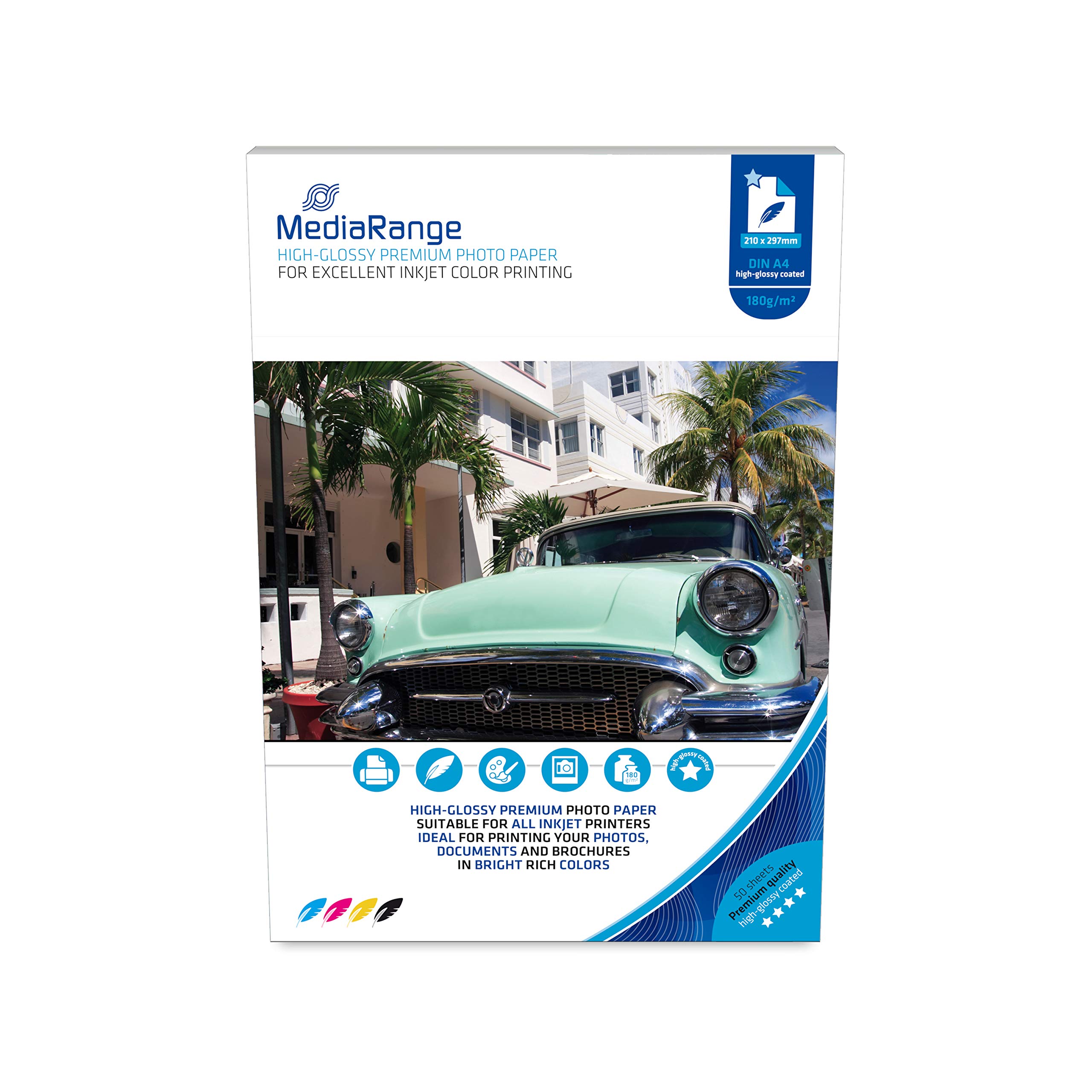 mediarange-hochglanz-fotopapier-a4-220g-m-100-blatt-inkjet image 7
