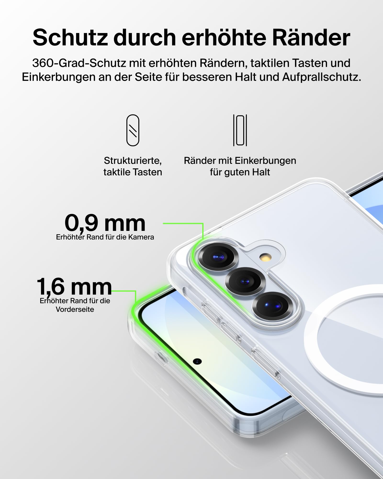 belkin-sheerforce-clear-h-lle-samsung-galaxy-s26-magnetisch-qi2-transparent image 5