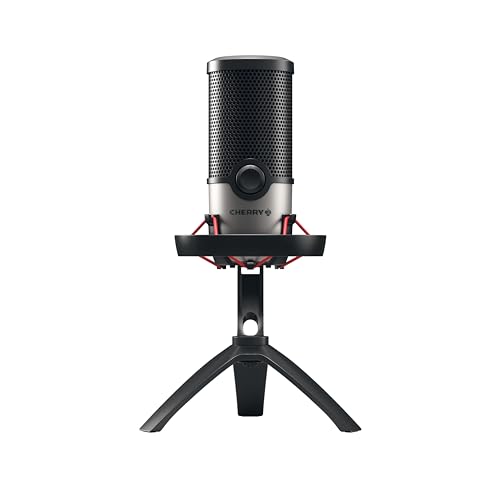 cherry-um-6-0-advanced-usb-mikrofon-f-r-streaming-und-podcast-schwarz-silber image 8