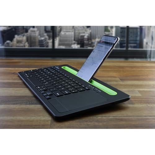 mediarange-funk-tastatur-qwertz-de-kompakt-78-tasten-mit-touchpad-gr-n image 4