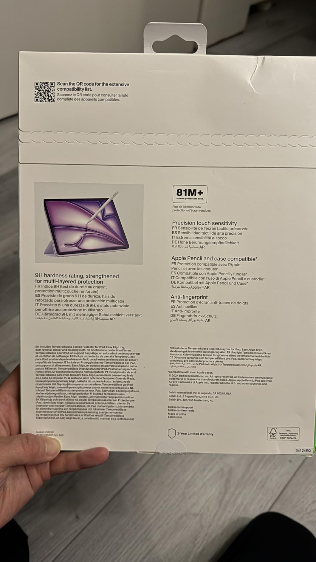 Stift läuft super darüber