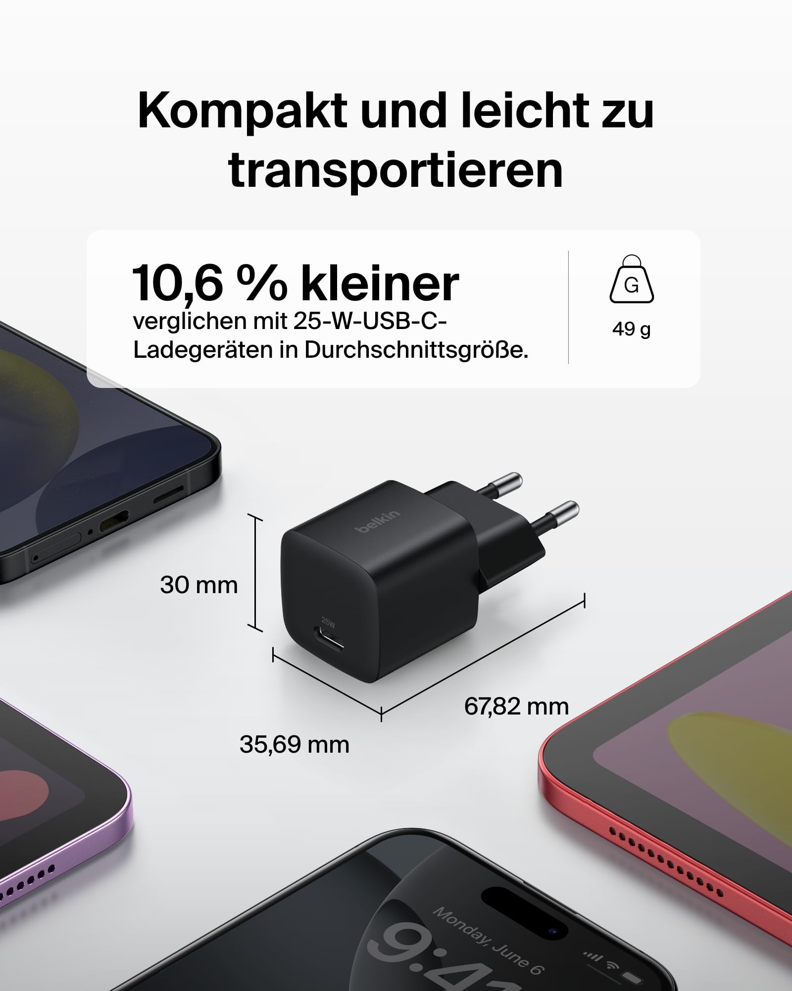 belkin-usb-c-schnellladeger-t-25w-pd-3-0-mit-pps-schwarz image 2