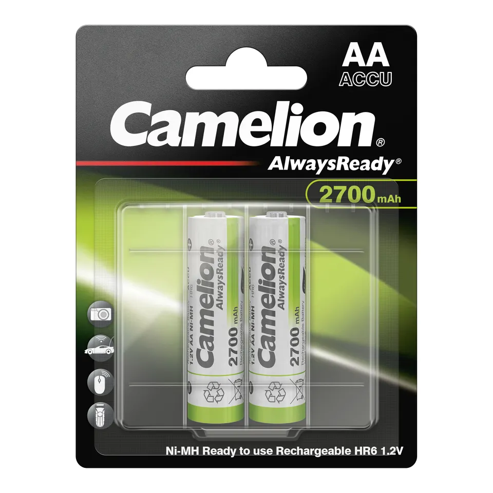 camelion-alwaysready-hr6-aa-2700mah-bp2 image 1