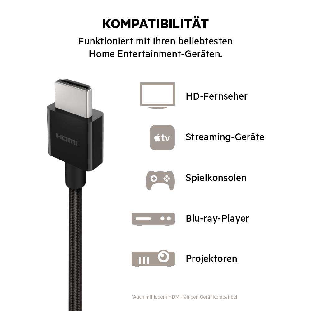 belkin-ultra-hd-highspeed-hdmi-kabel-2-1-1m-48gbit-s-8k image 2