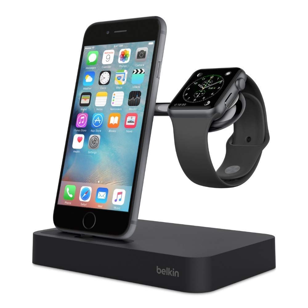 belkin-valet-ladestation-f8j200-f-r-apple-watch-iphone-mit-lightning-schwarz image 5