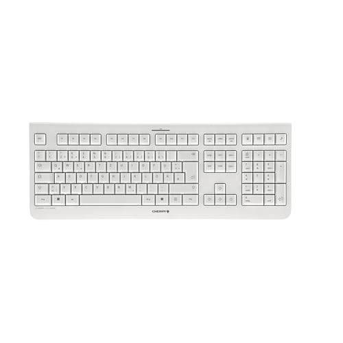 cherry-kw-3000-kabellose-office-tastatur-qwertz-wei-grau image 7