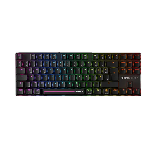 cherry-xtrfy-mx-8-2-pro-tmr-wireless-gaming-tastatur-de-qwertz-schwarz-tkl image 1