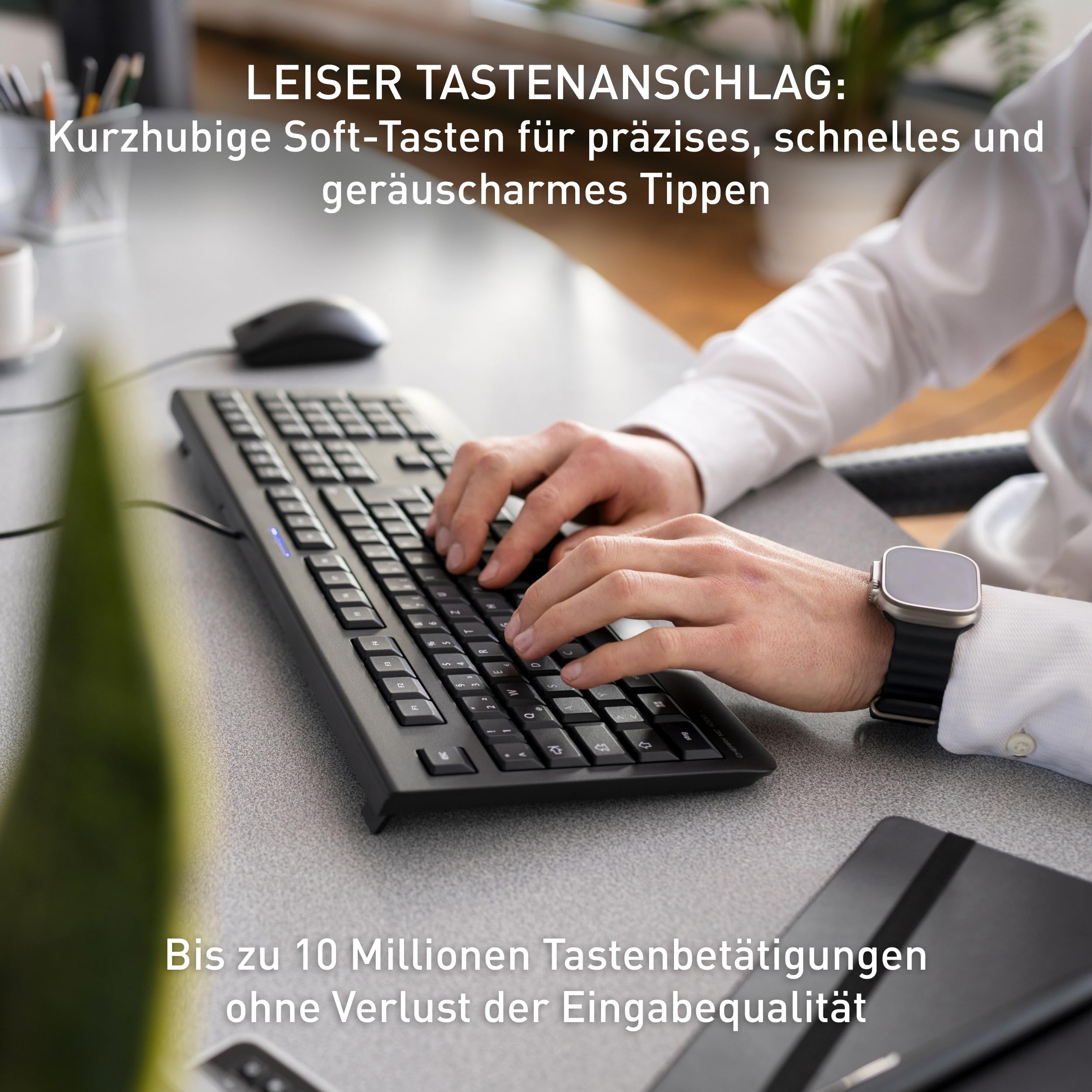 cherry-kc-1000-usb-tastatur-qwertz-flach-schwarz-mit-nummernblock image 3
