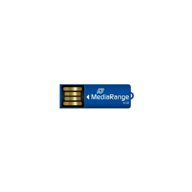 mediarange-usb-stick-8gb-usb-2-0-b-roklammer-design-blau image 1
