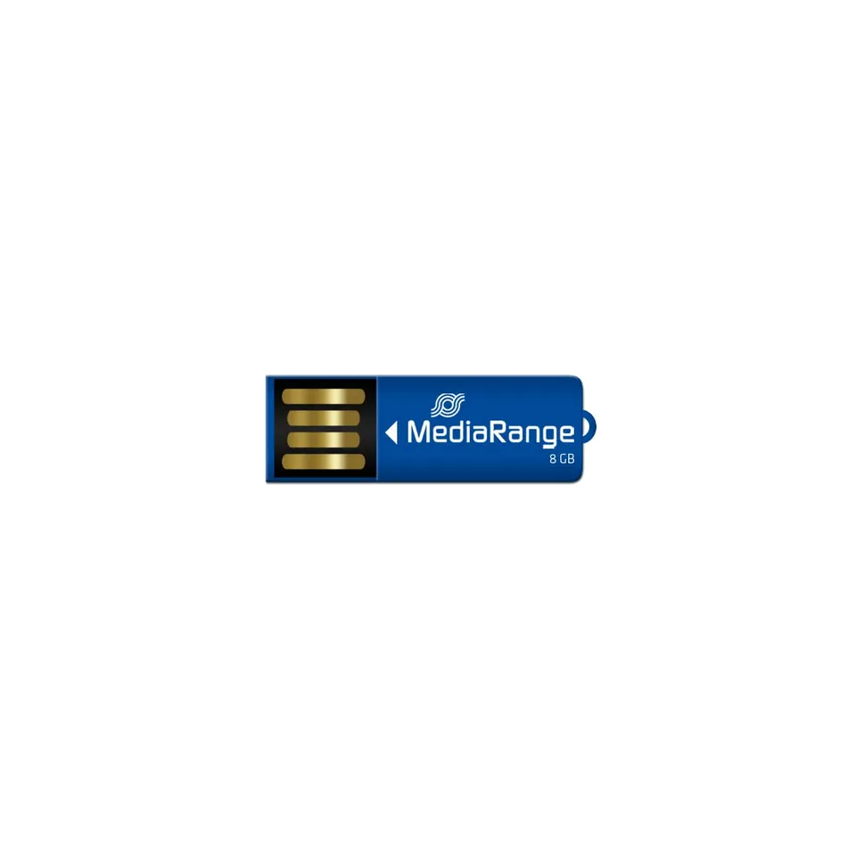 mediarange-usb-stick-8gb-usb-2-0-b-roklammer-design-blau image 1