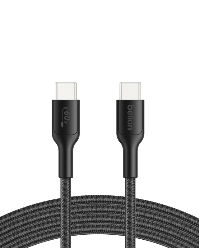 belkin-gaming-usb-c-auf-usb-c-kabel-60w-2m-geflochten-schwarz image 1