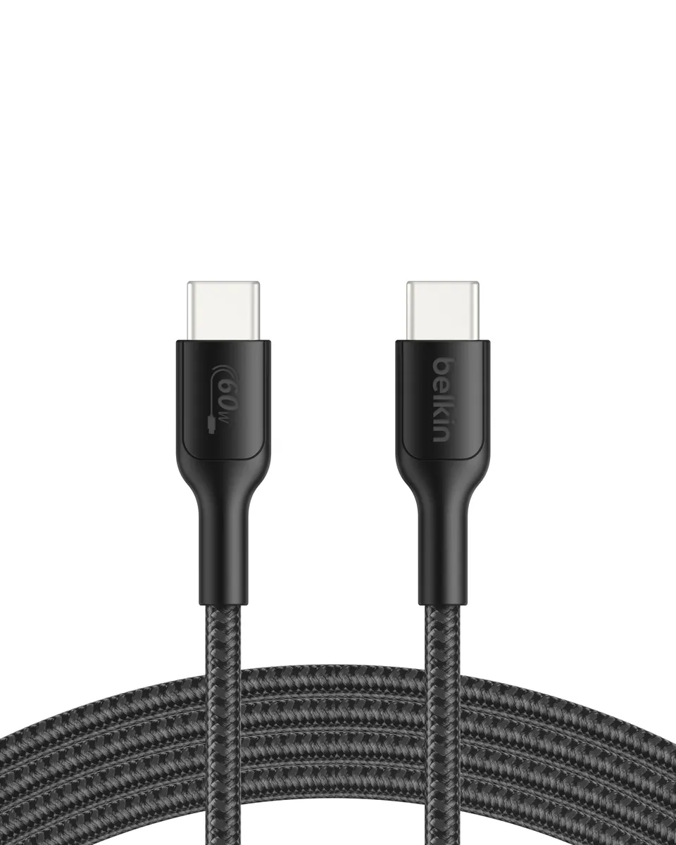belkin-gaming-usb-c-auf-usb-c-kabel-60w-2m-geflochten-schwarz image 1
