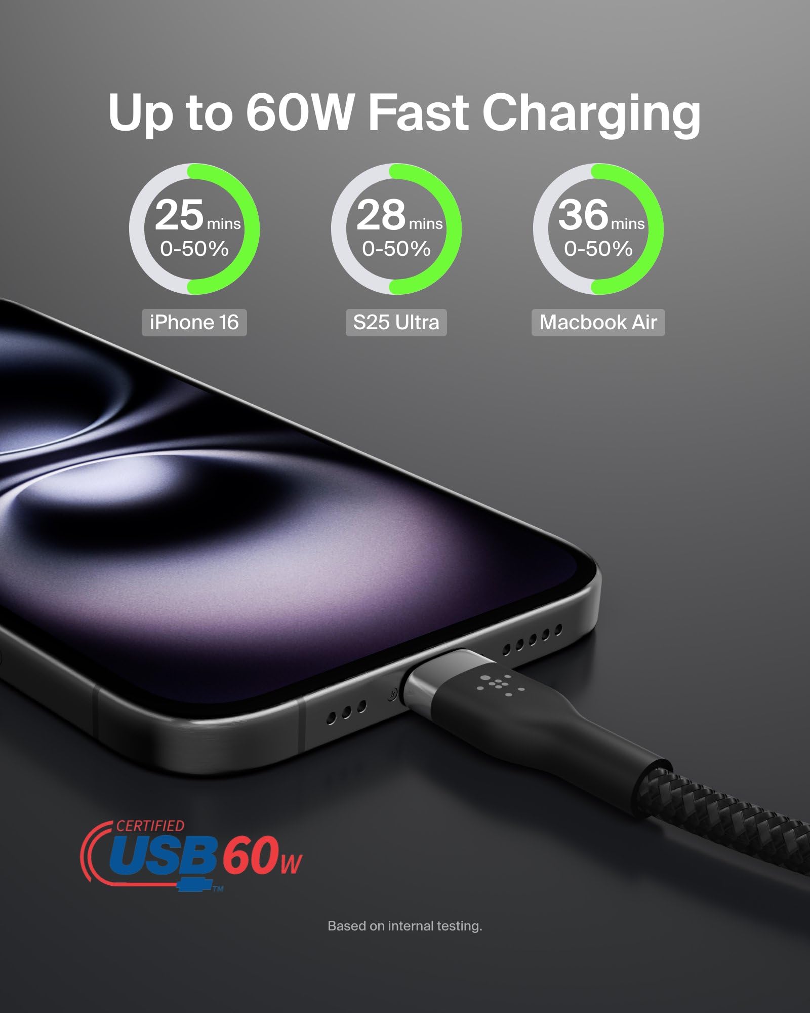 belkin-boostcharge-pro-flex-usb-c-auf-usb-c-kabel-1m-2er-pack-schwarz-wei image 2