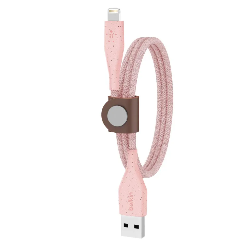 belkin-duratek-plus-lightning-auf-usb-a-kabel-1-2-m-rosa image 1