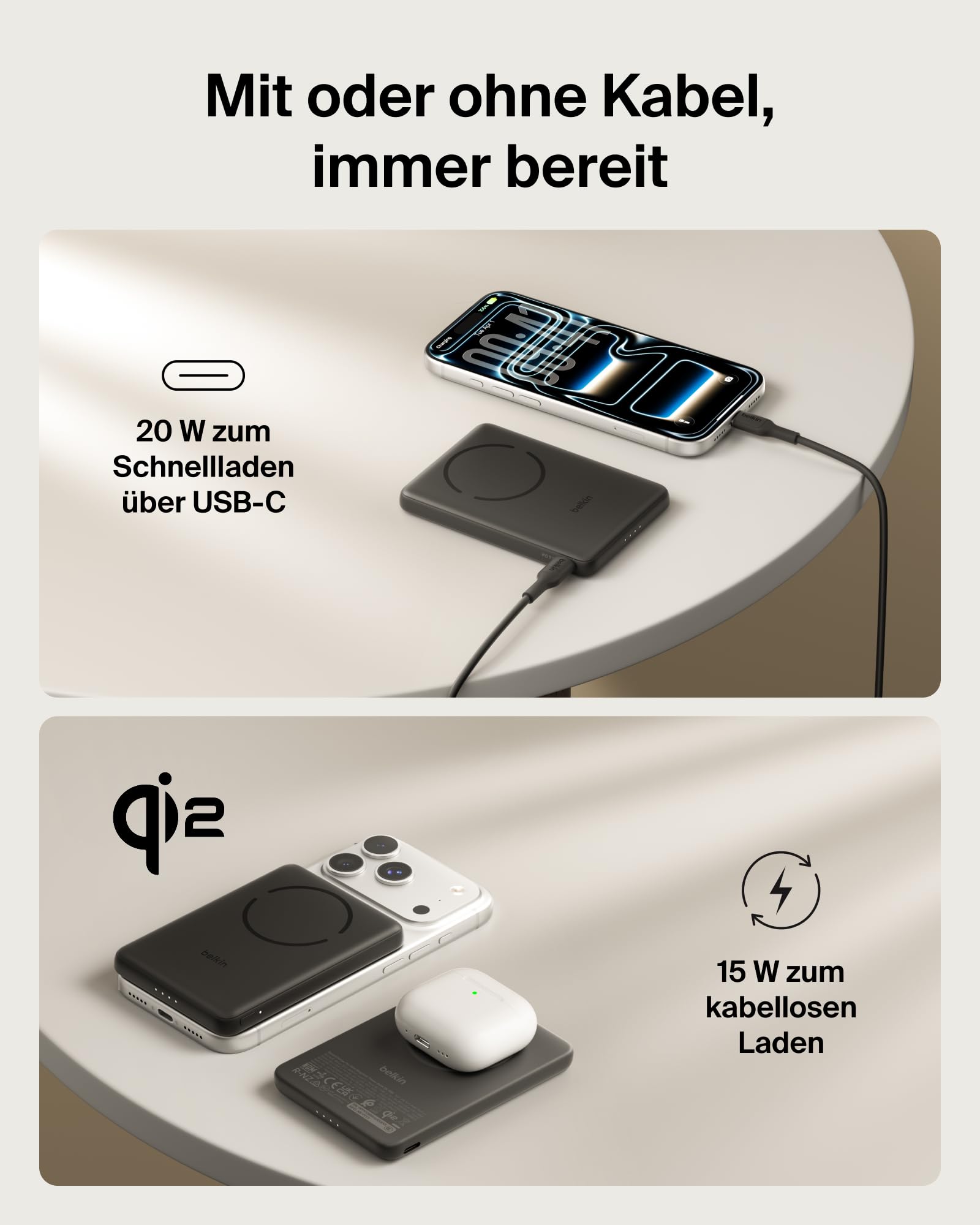 belkin-boostcharge-power-bank-5000mah-magnetisch-qi2-15w-schwarz image 4
