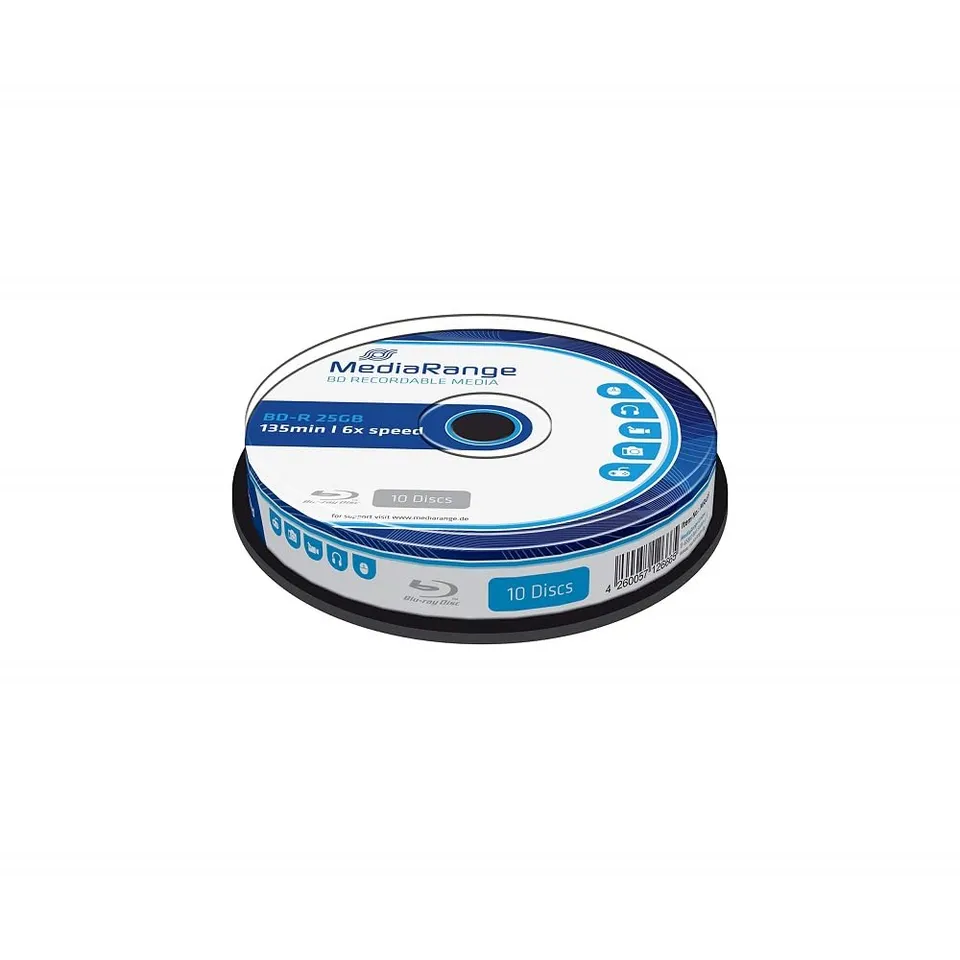 mediarange-bd-r-25gb-6x-10er-pack-cakebox image 1