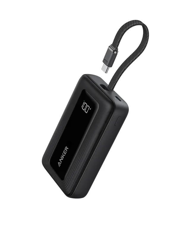 anker-zolo-powerbank-20000mah-30w-mit-integriertem-usb-c-kabel image 1