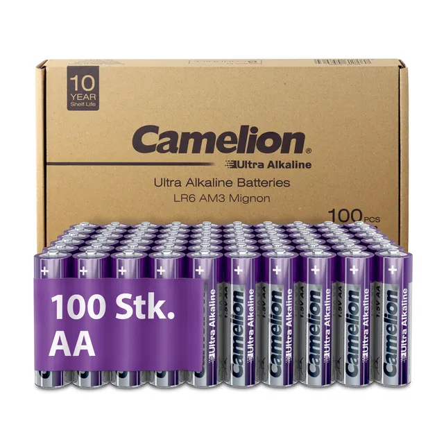 camelion-ultra-alkaline-lr6-aa-batterien-zn-mno2 image 1