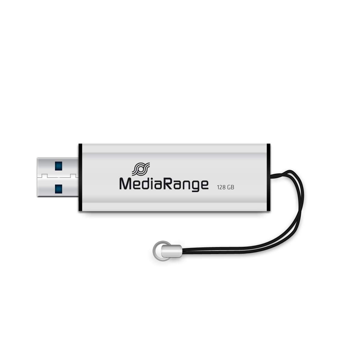 mediarange-usb-stick-128gb-usb-3-2-gen-1-silber-mit-schiebemechanismus image 5