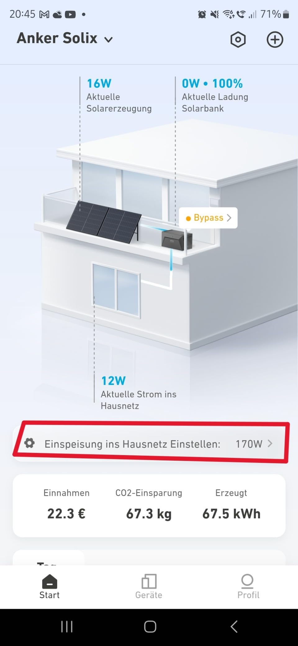Stromrechnung spürbar gesunken