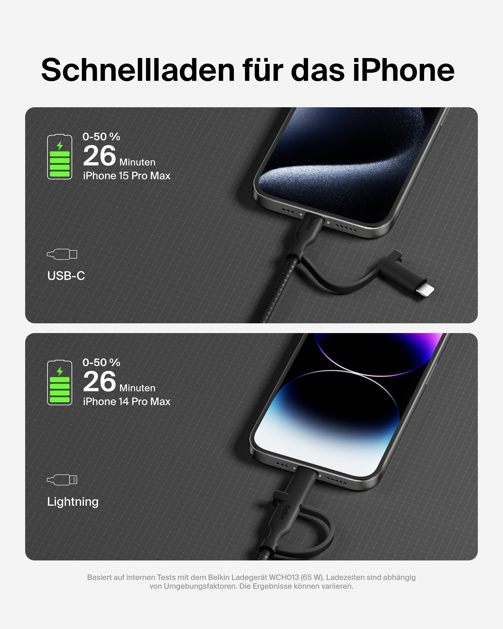 belkin-boostcharge-pro-2-in-1-usb-c-lightning-kabel-60w image 4