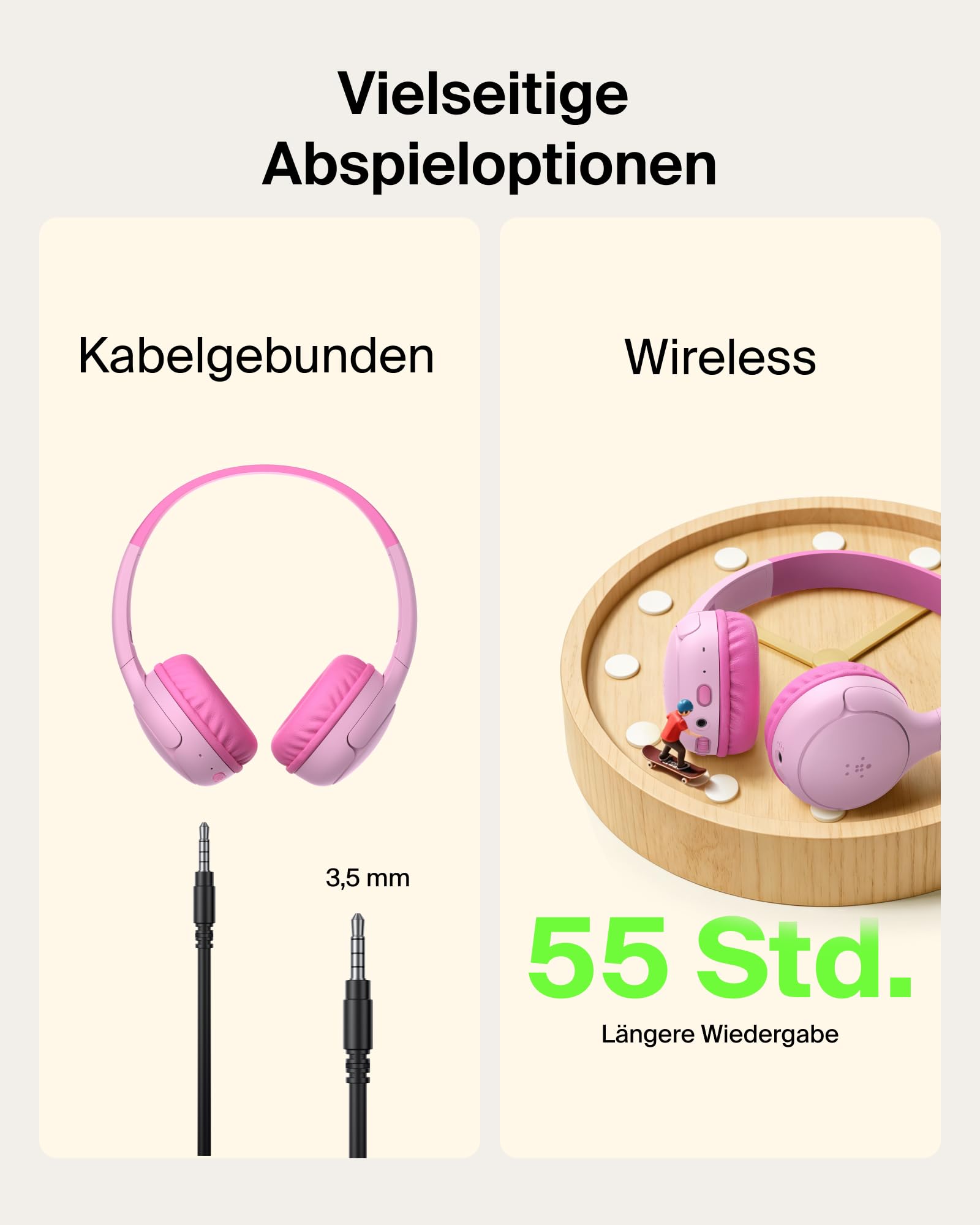 belkin-soundform-mini-2-on-ear-bluetooth-kinder-kopfh-rer-rosa image 4