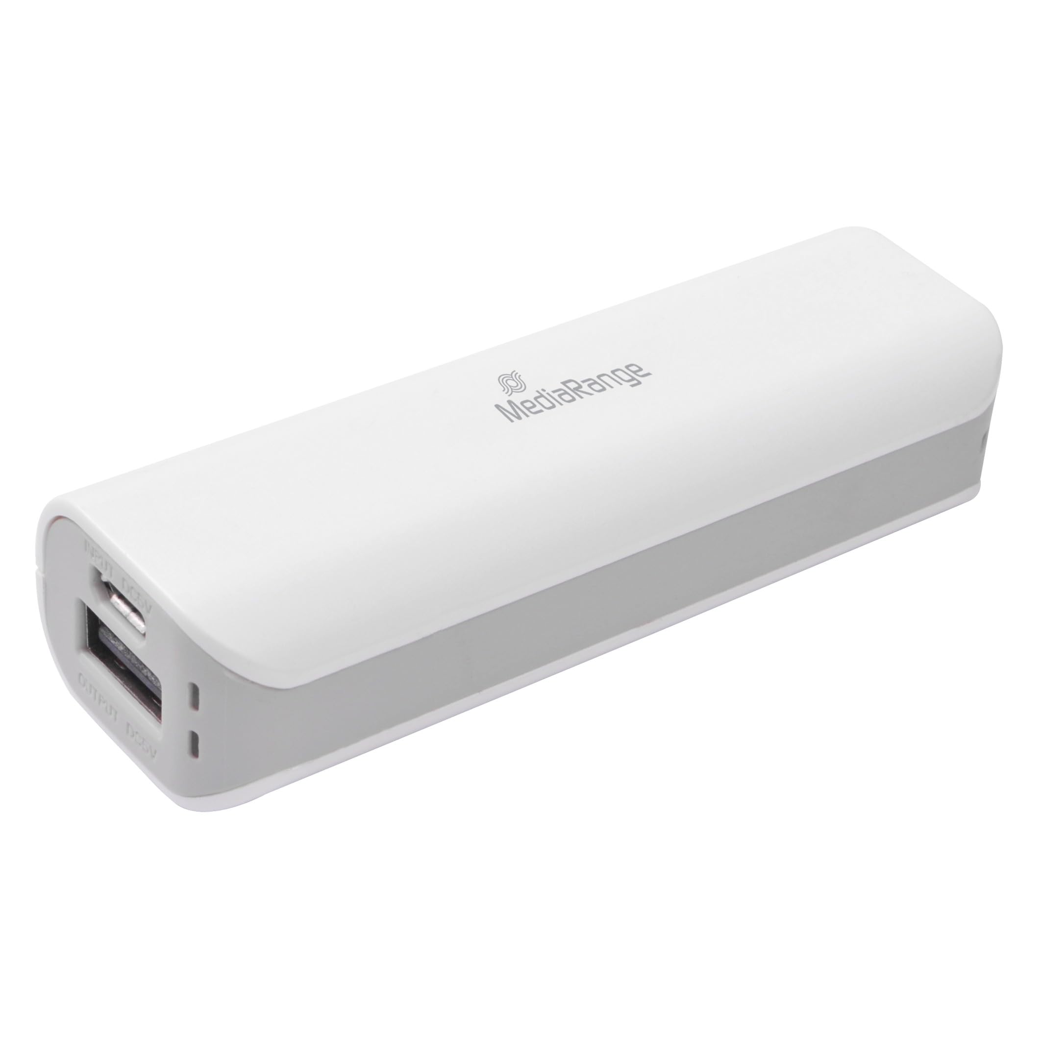 mediarange-powerbank-2-600mah-mobiles-ladeger-t-mit-usb-a-wei-grau image 1
