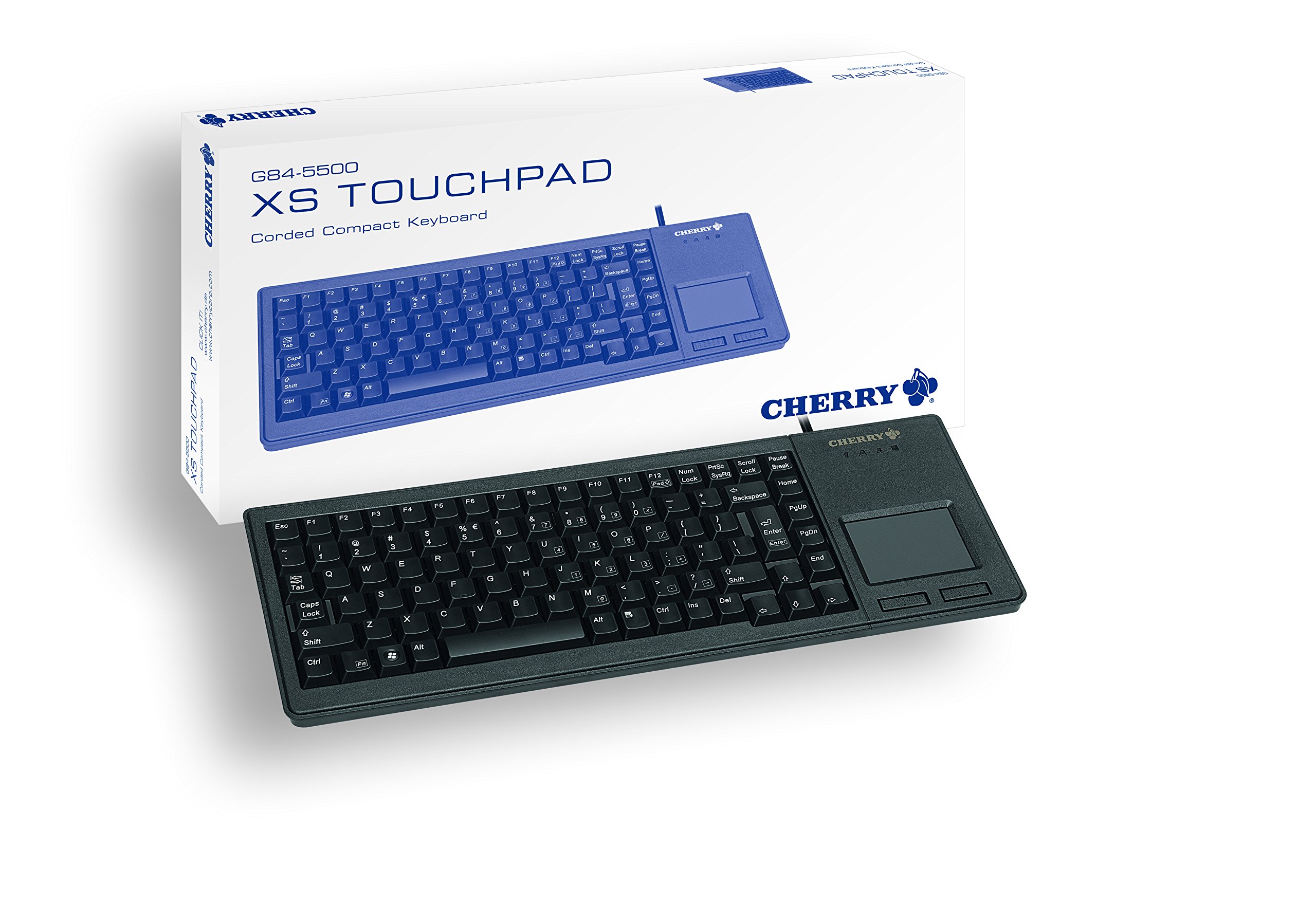 cherry-g84-5500-xs-kompakte-tastatur-mit-touchpad-qwertz-schwarz image 3