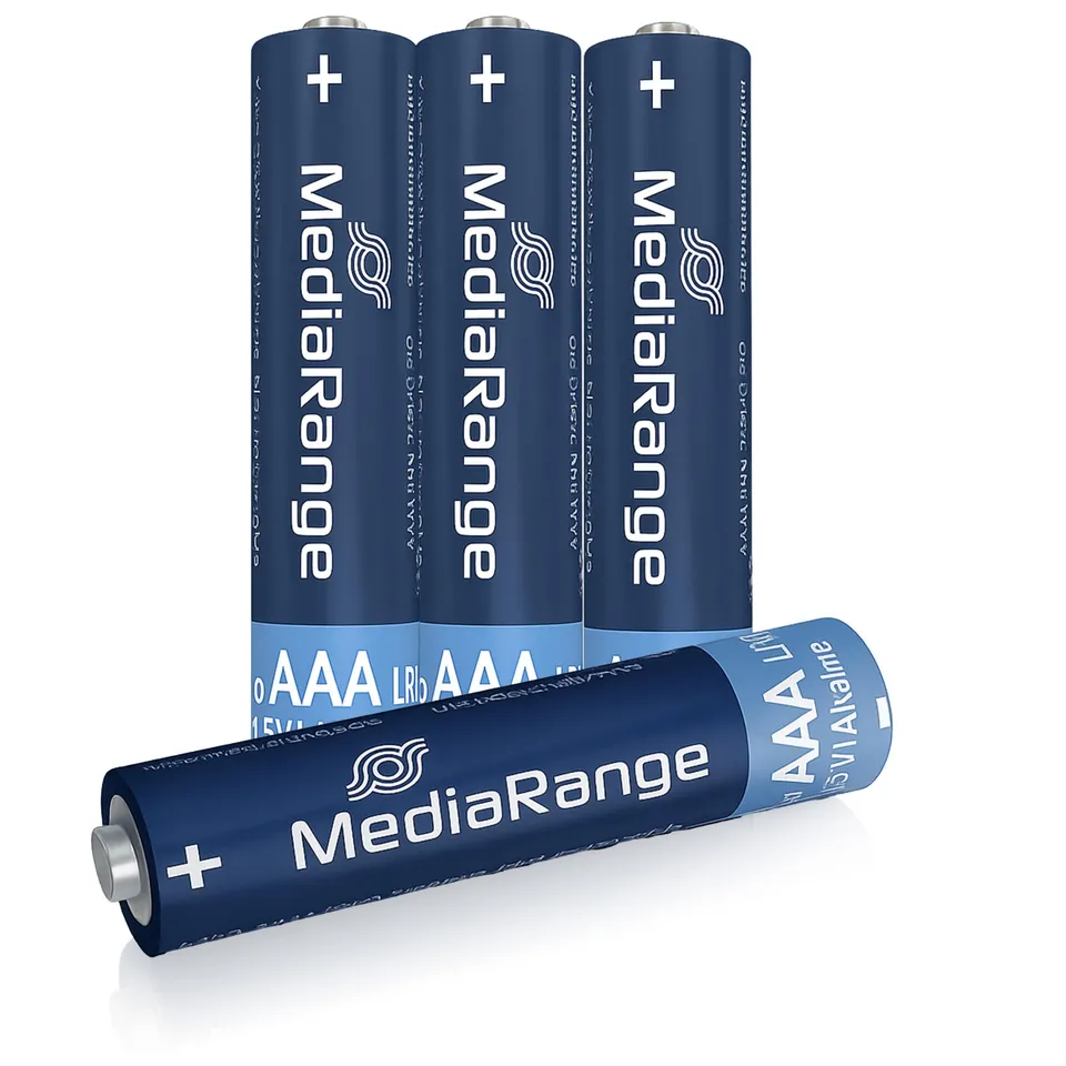 mediarange-alkaline-batterien-aaa-lr03-1-5v-4er-pack image 1