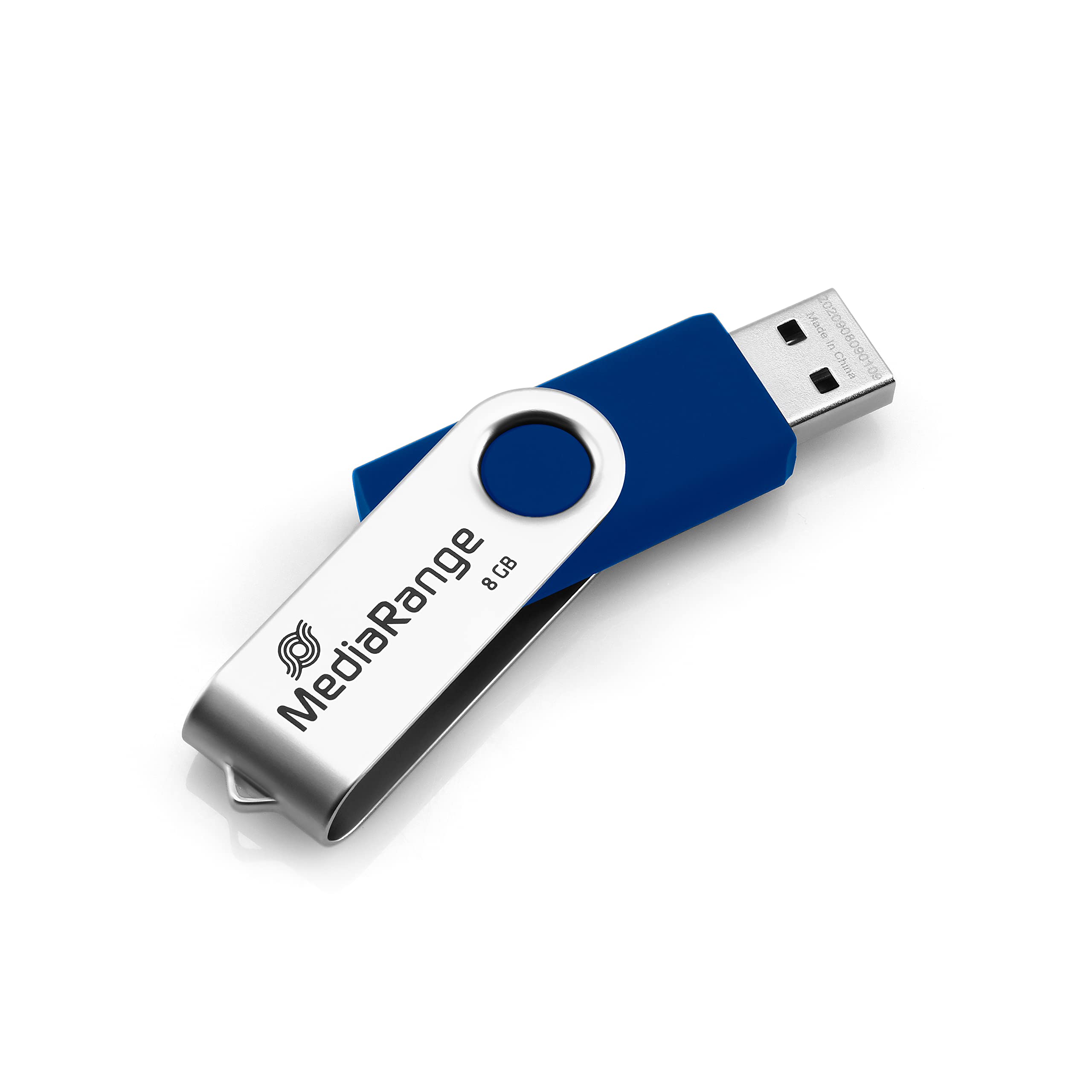 mediarange-flexi-drive-usb-2-0-speicherstick-8gb-mini-mit-drehkappe-blau image 5