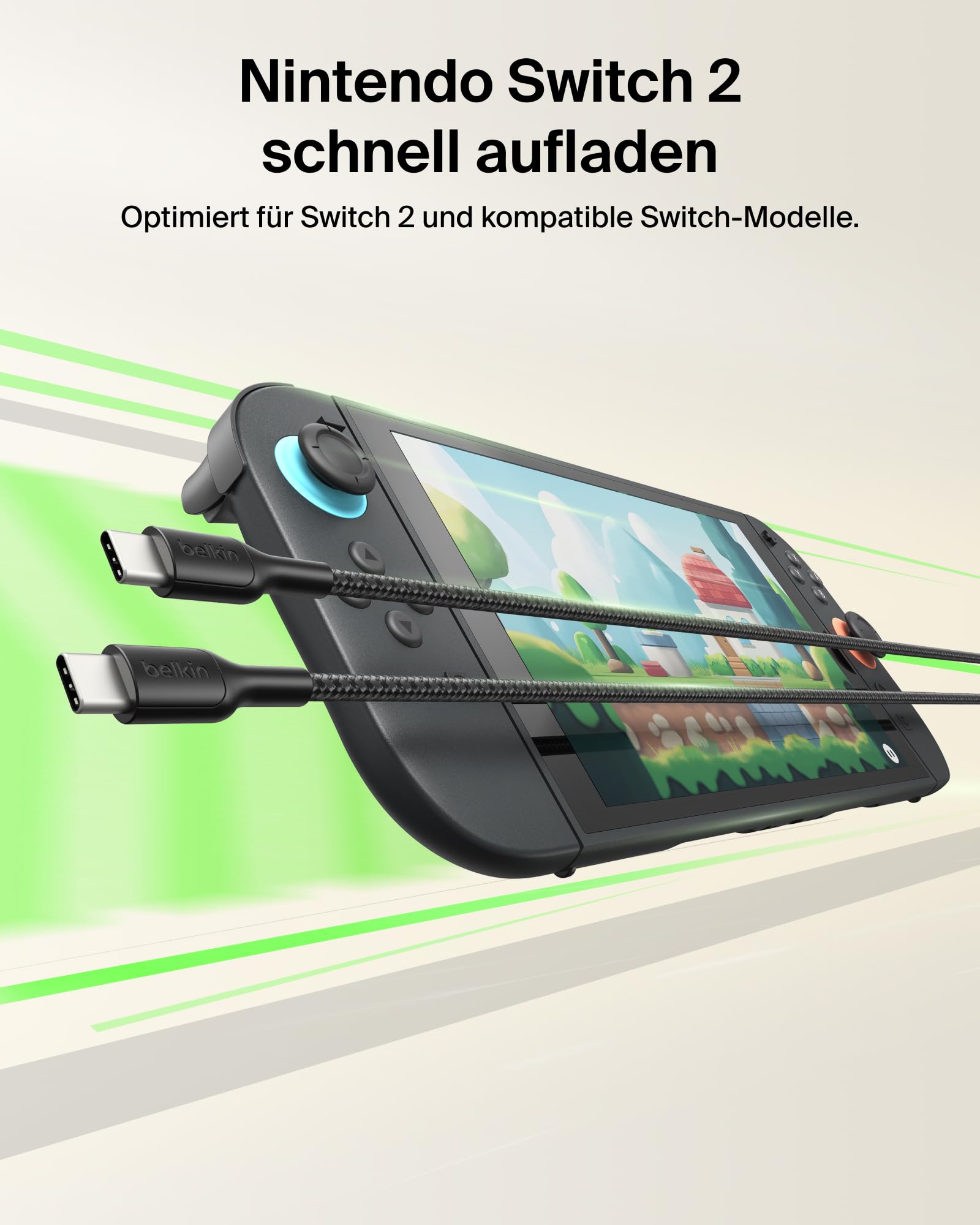 belkin-gaming-usb-c-auf-usb-c-kabel-60w-2m-geflochten-schwarz image 2