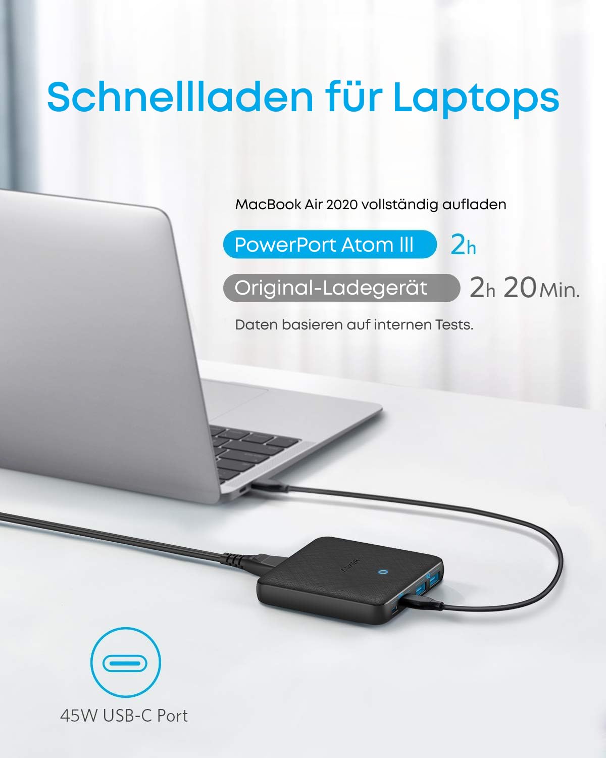 anker-powerport-atom-iii-slim-65w-gan-ladeger-t-4-port-usb-c image 3