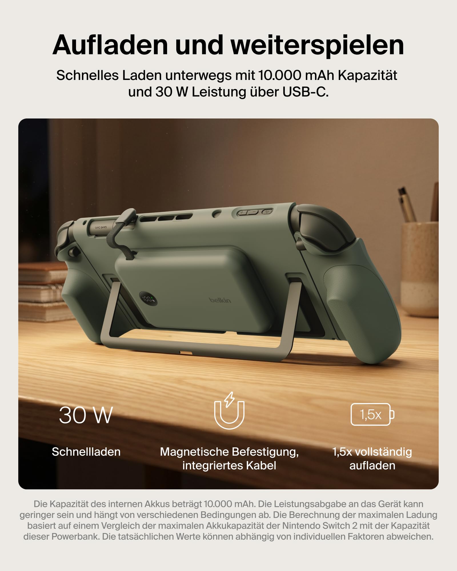 belkin-gaming-halter-mit-10k-power-bank-10000mah-30w-f-r-nintendo-switch-2-gr-n image 4