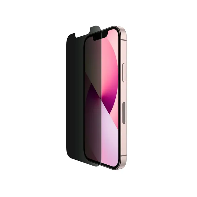 belkin-screenforce-temperedglass-privacy-displayschutz-iphone-13-mini-antimikrob image 1