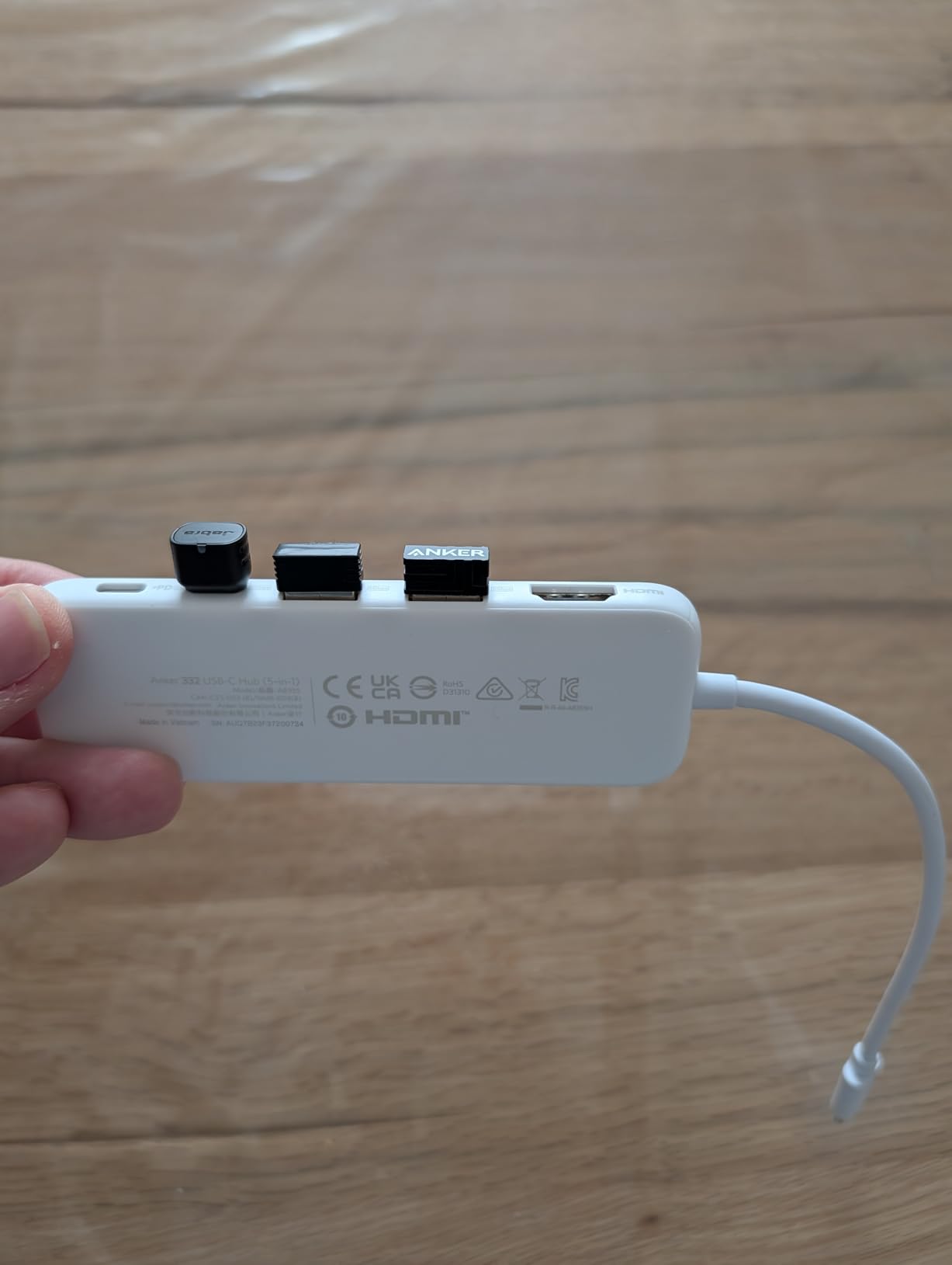 Monitor sofort erkannt