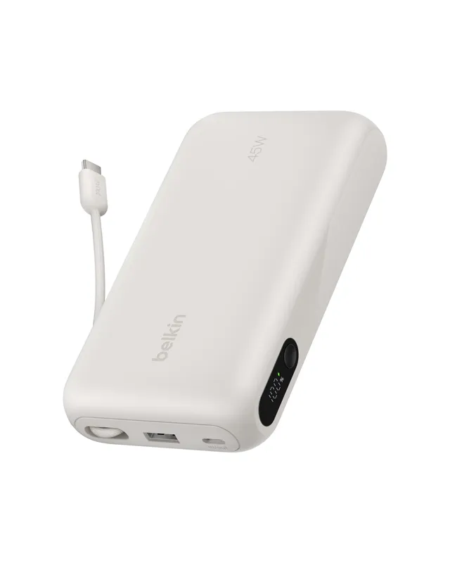 belkin-ultracharge-20000-mah-powerbank-45w-beige-mit-usb-c-kabel-display image 1