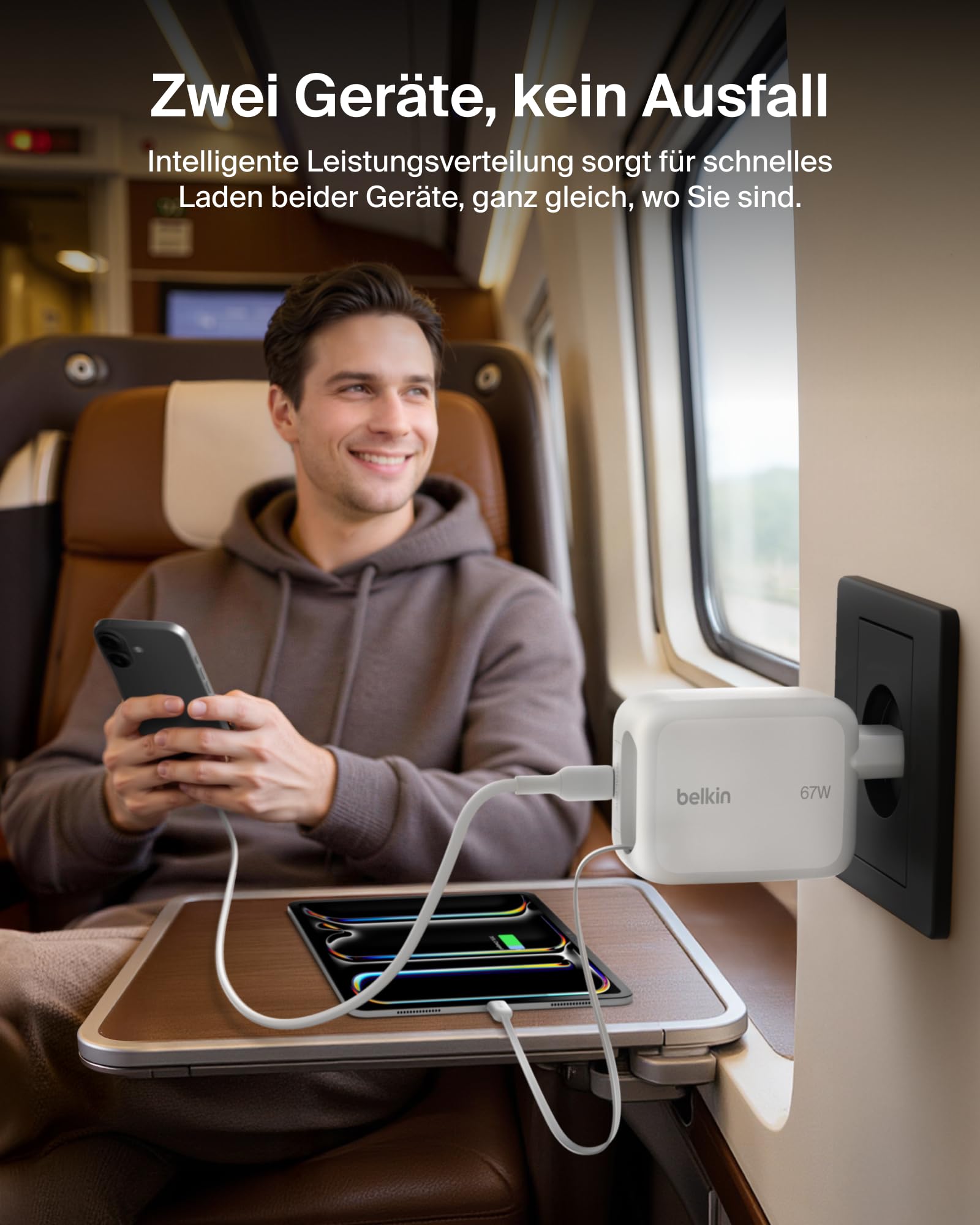 belkin-67w-gan-usb-c-ladeger-t-mit-einziehbarem-1m-kabel image 5