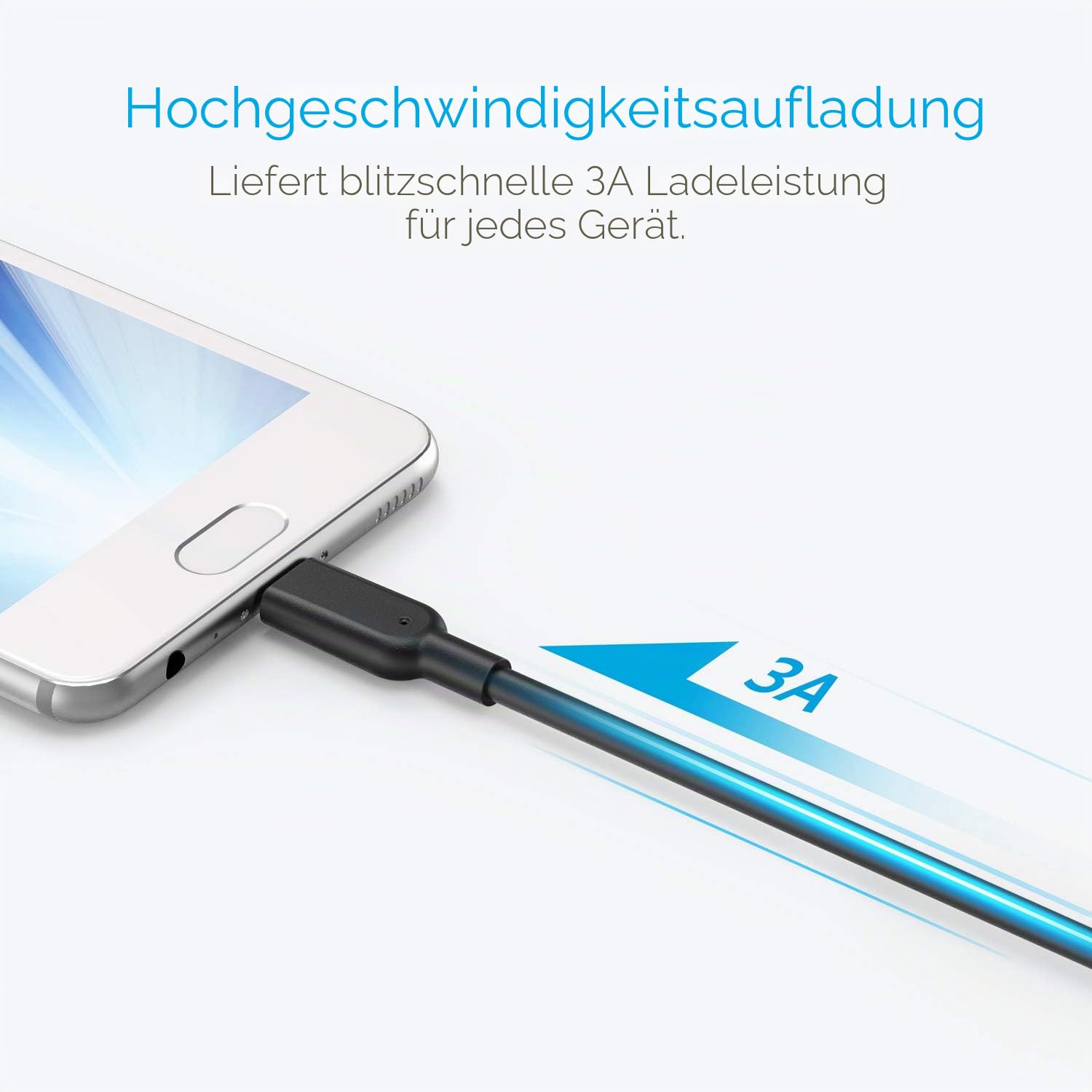 anker-powerline-ii-usb-c-auf-usb-a-3-1-gen2-kabel-0-9m image 3