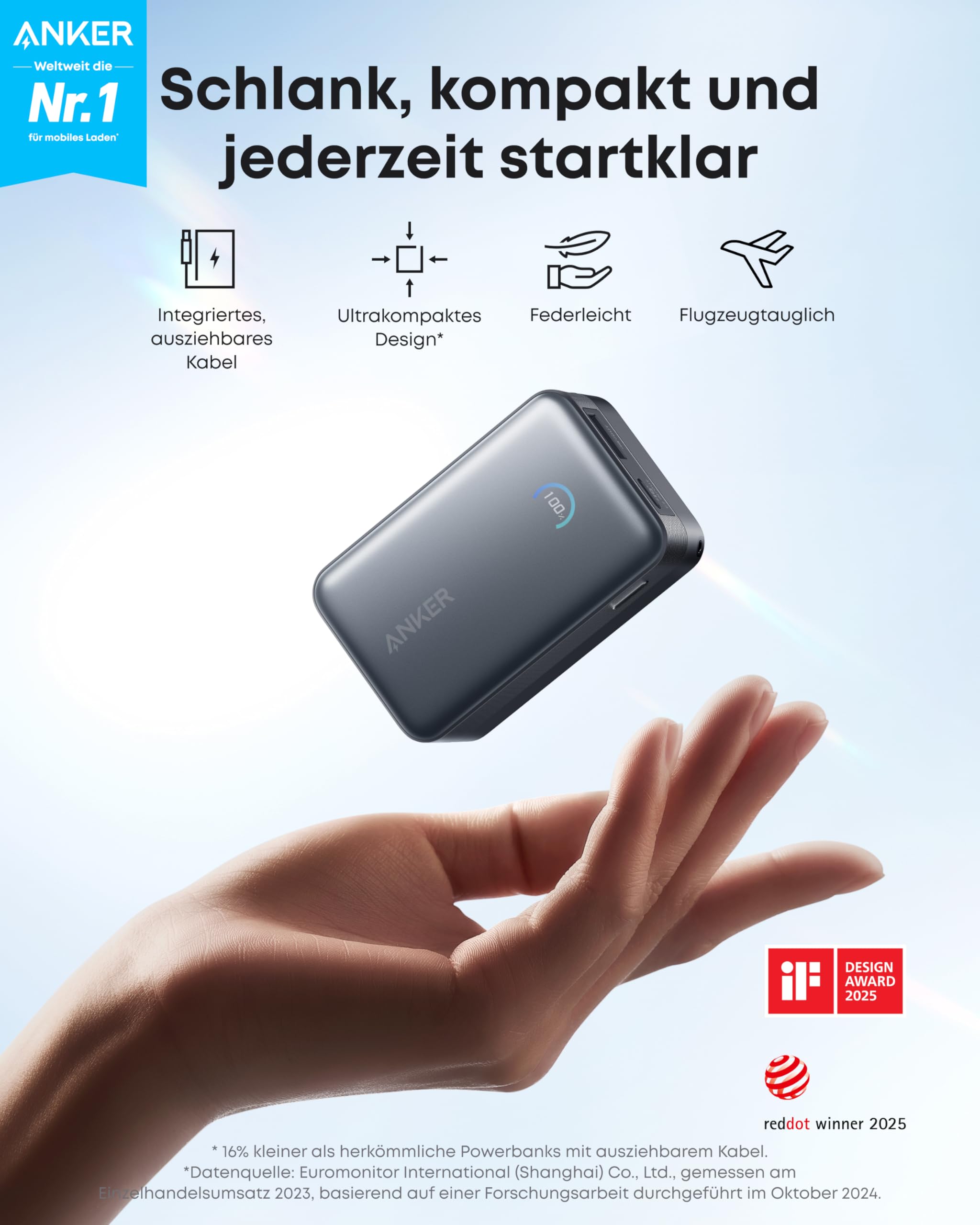 anker-nano-powerbank-10-000mah-45w-mit-instacord-einzugskabel image 2