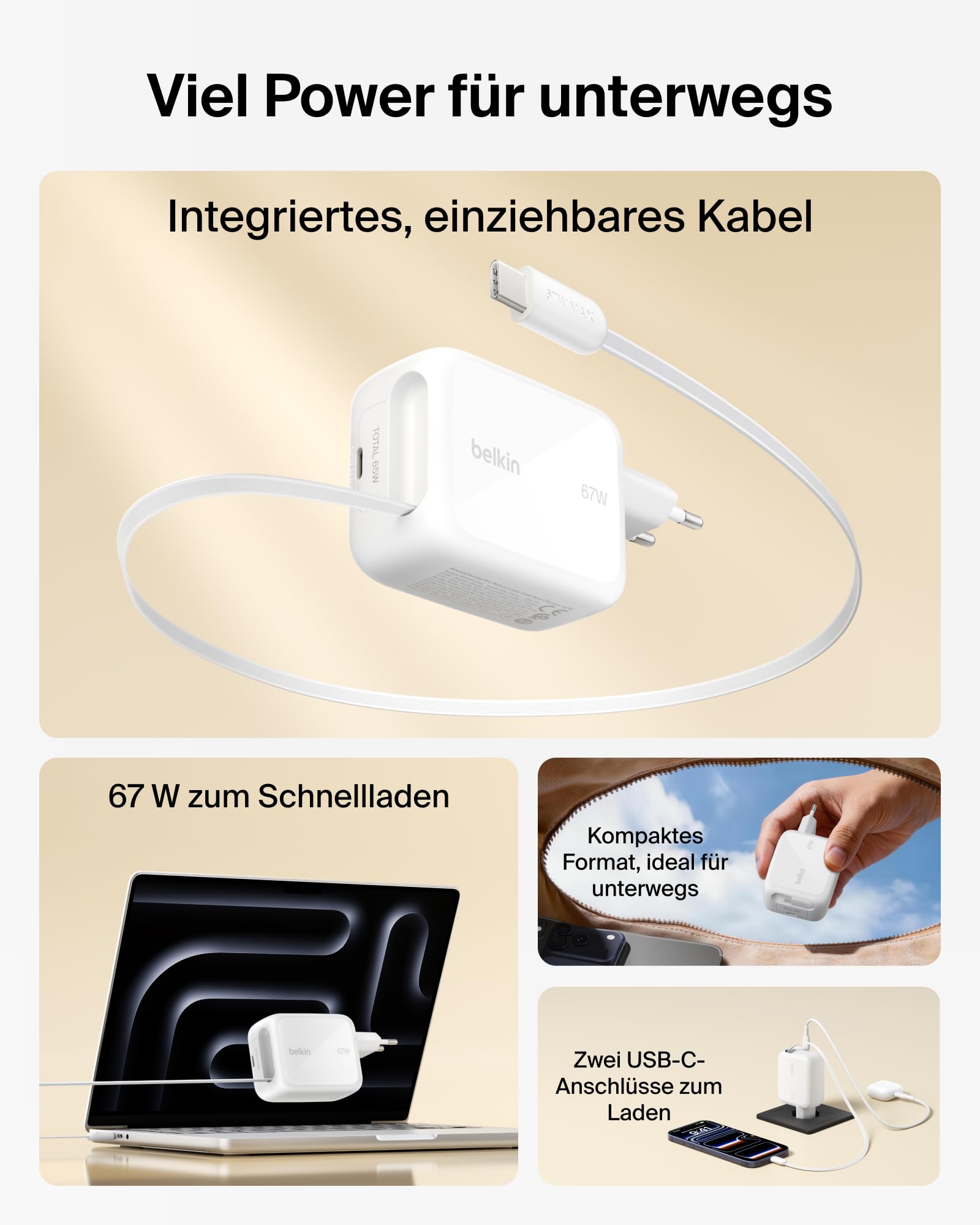 belkin-67w-gan-usb-c-ladeger-t-mit-einziehbarem-1m-kabel image 2