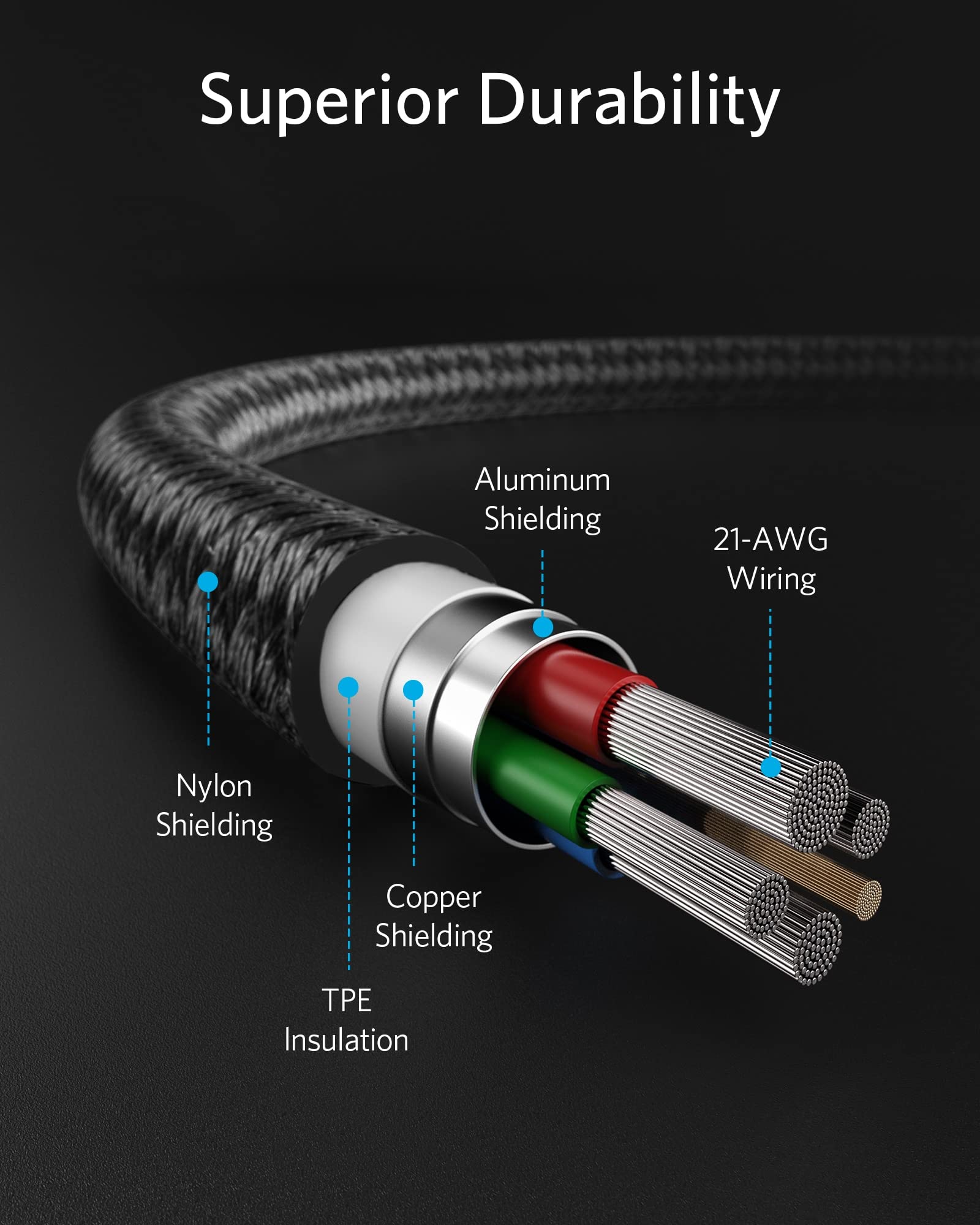 anker-331-usb-c-auf-lightning-kabel-3-m-nylon-mfi-schwarz image 6