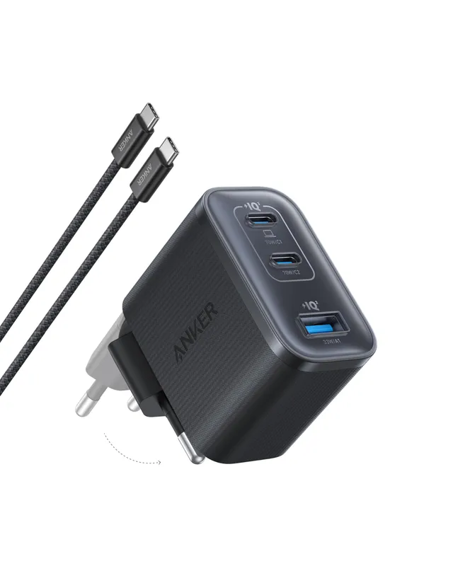 anker-nano-70w-usb-c-ladeger-t-3-port-gan-netzteil image 1