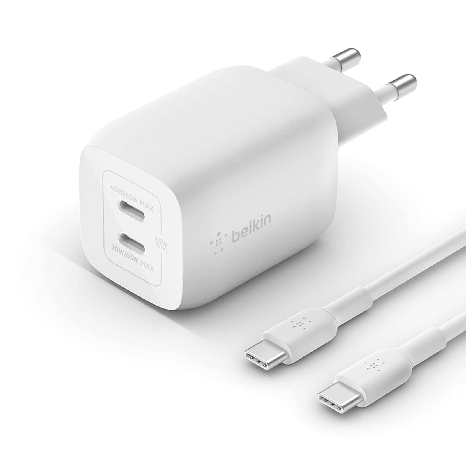 belkin-65-w-usb-c-ladeger-t-mit-2-ports-gan-usb-c-kabel image 1