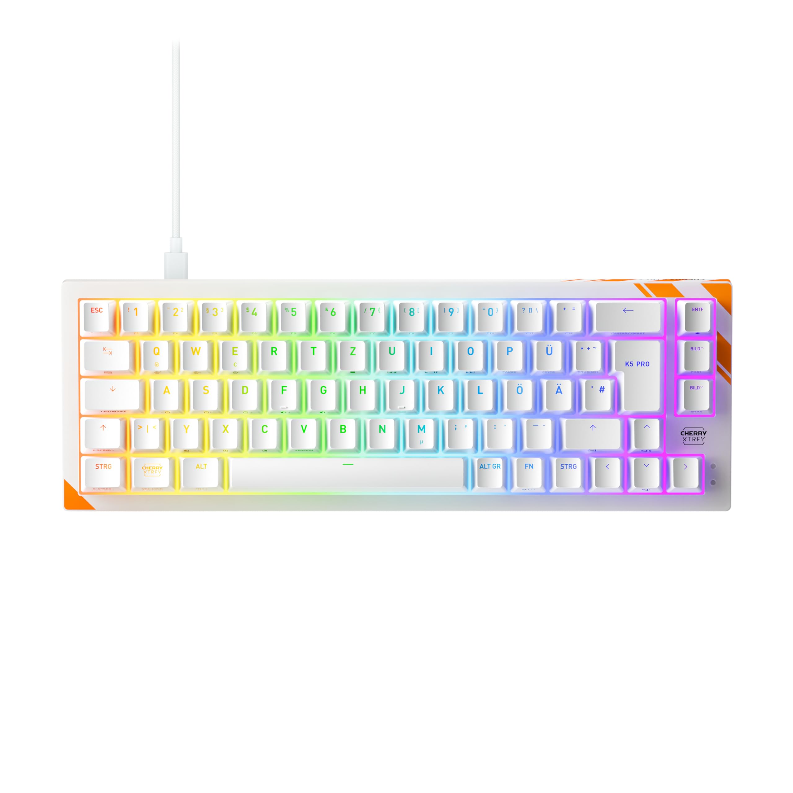 cherry-k5-pro-tmr-compact-gaming-tastatur-qwertz-schwarz image 7