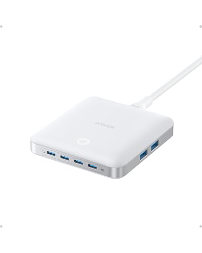 anker-nano-ladestation-130w-6-port-mit-4x-usb-c-und-2x-usb-a image 8