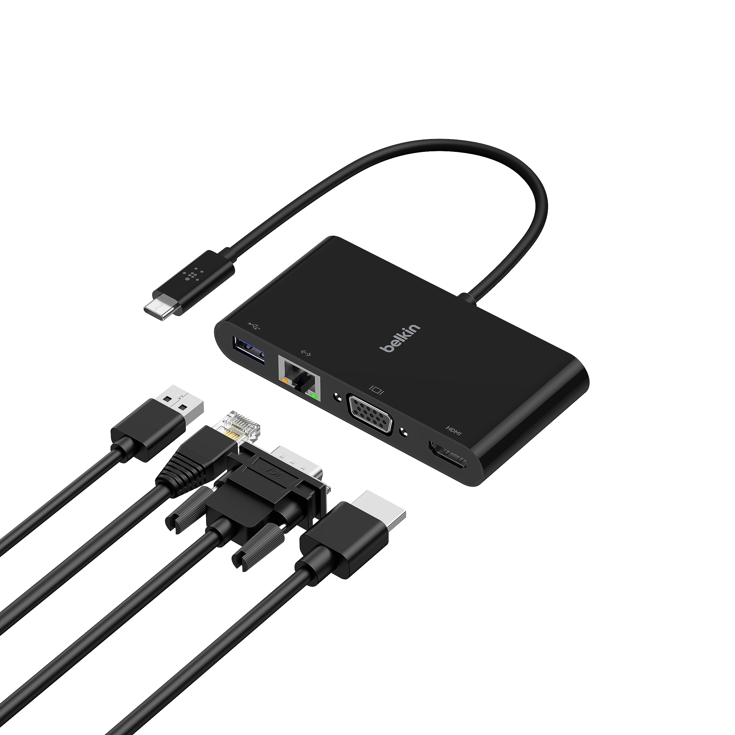 belkin-usb-c-4-in-1-video-adapter-hdmi-vga-dvi-displayport image 8