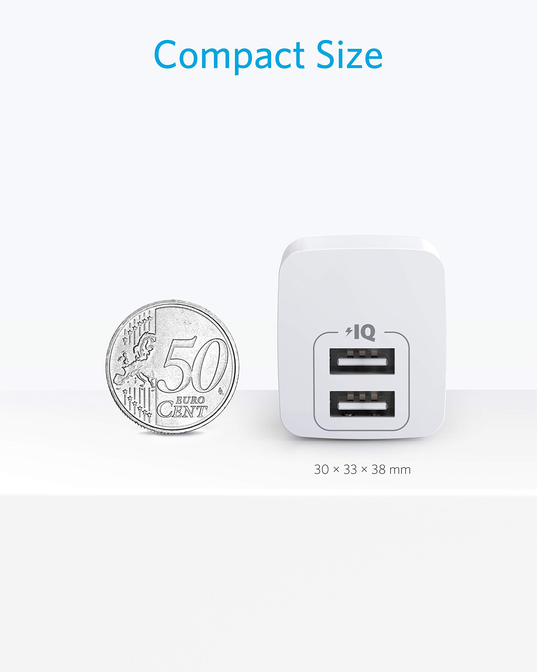 anker-powerport-mini-dual-usb-wandladeger-t-2-port-kompakt image 2